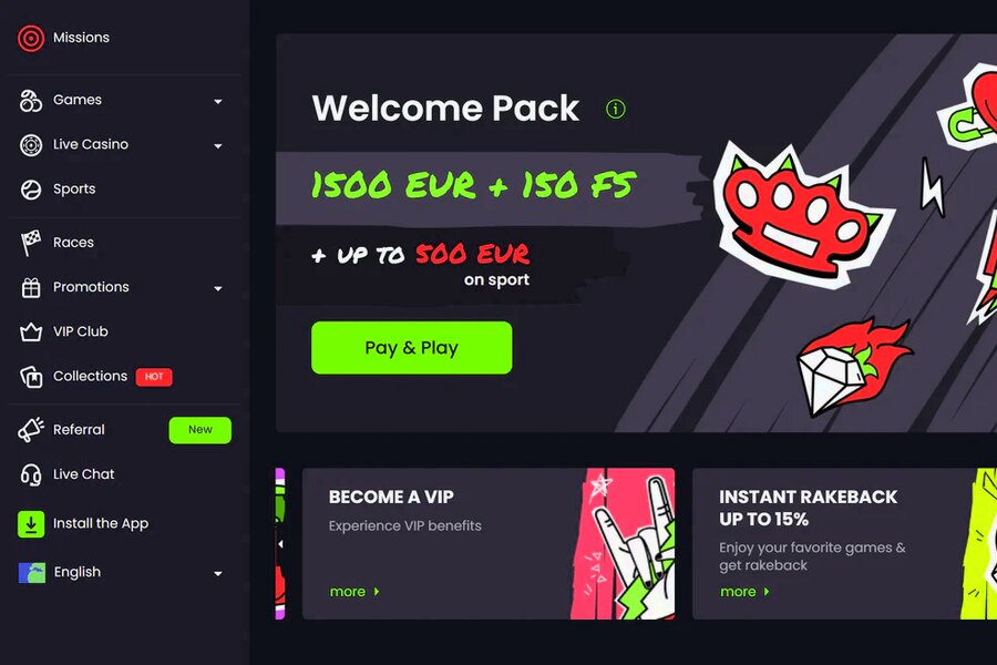 Starzino Casino Mobile App voor iOS en Android APK